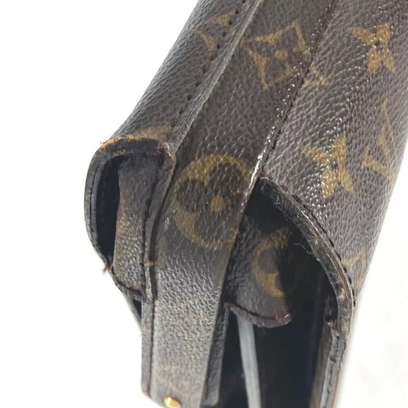 LOUIS VUITTON M53305 Monogram Serviette Fermoir Document bag Business bag - Picture 9 of 16